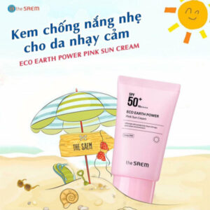 Kem Chống Nắng The SAEM ( Pink New ) Eco Earth Power SPF50+