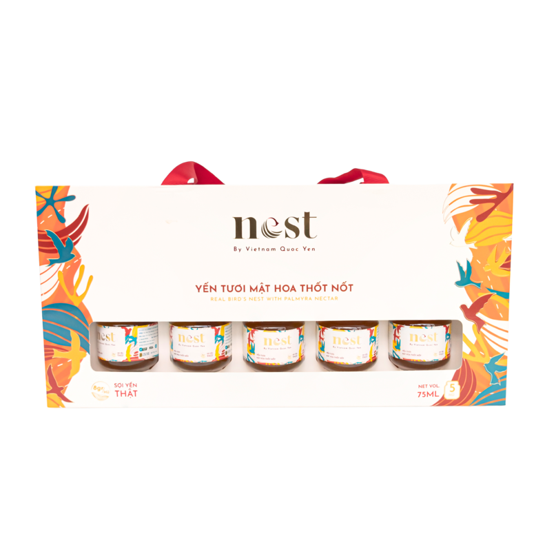 Yến Tươi Mật Hoa Thốt Nốt - Hộp 5