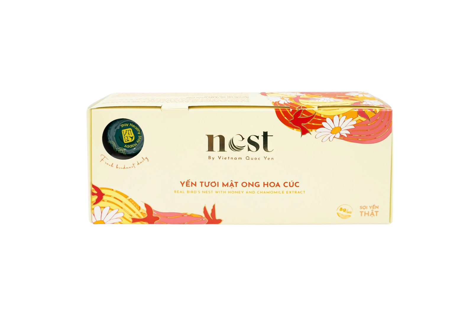 Yến Tươi Mật Ong Hoa Cúc - Hộp 10