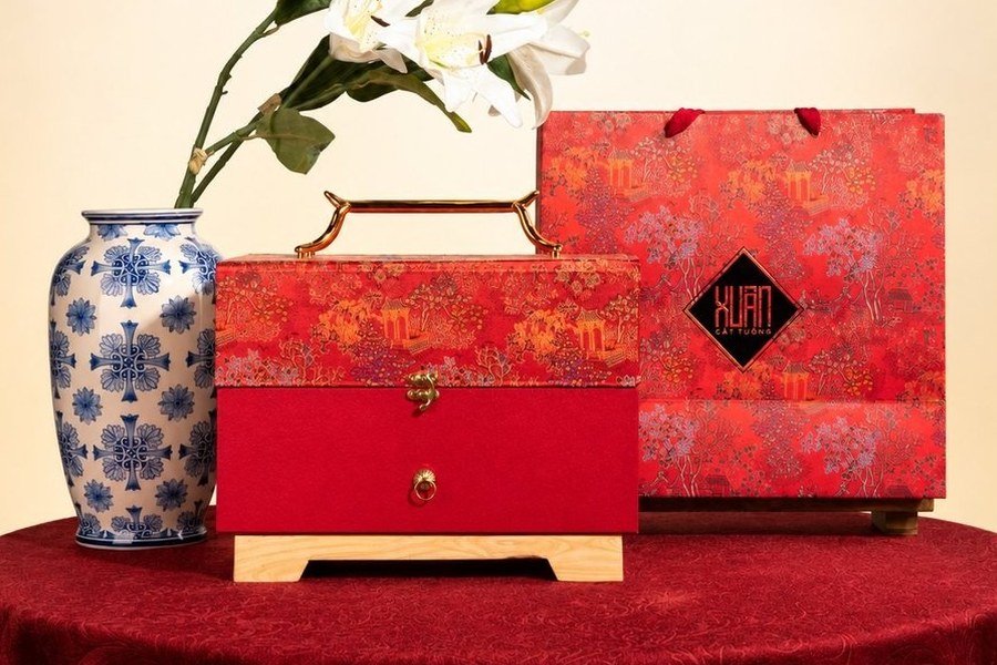 Set quà Tết doanh nghiệp