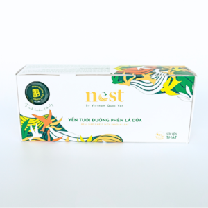 Yến Tươi Đường Phèn Lá Dứa - Hộp 10 - Ảnh 2