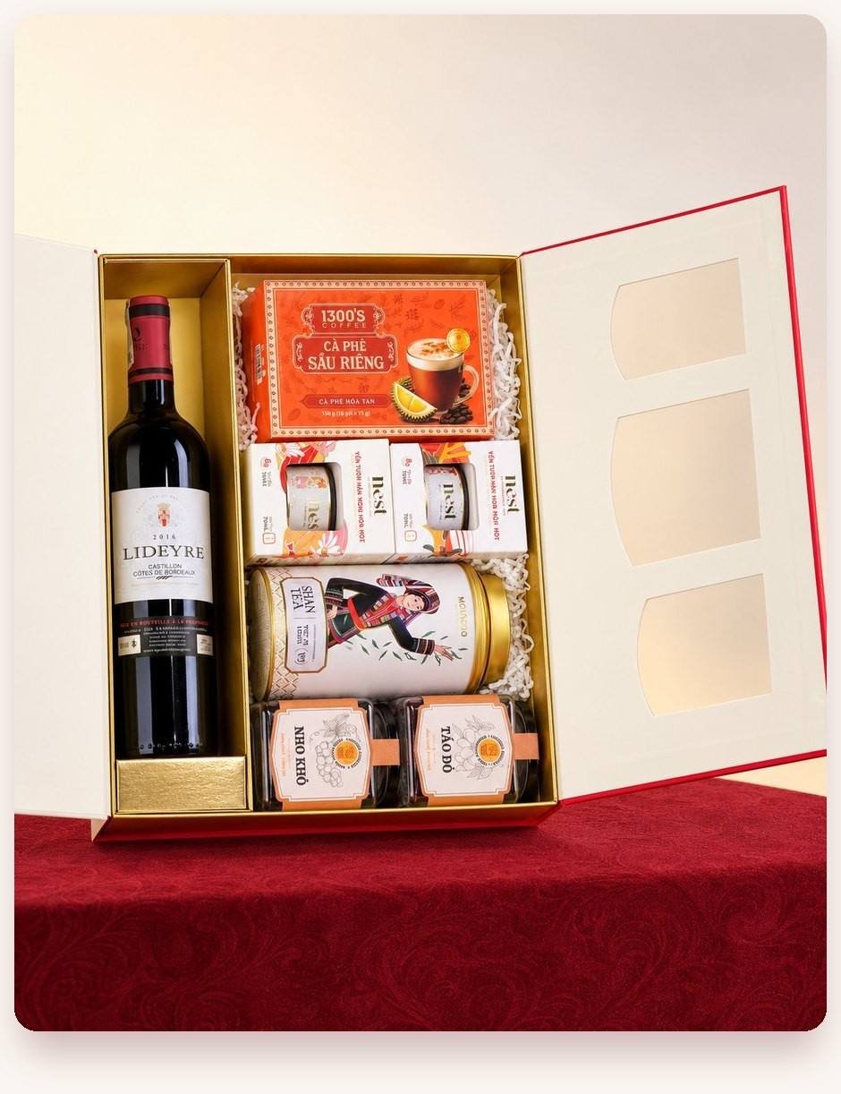 Hamper quà Tết