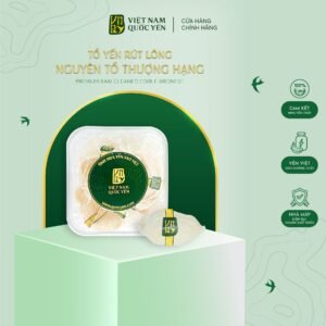Tổ yến rút lông nguyên tổ thượng hạng 50g - Việt Nam Quốc Yến - Ảnh 2