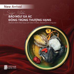 Súp Yến Bào Ngư Gà Ác Đông Trùng Thượng Hạng - 260g - Ảnh 2